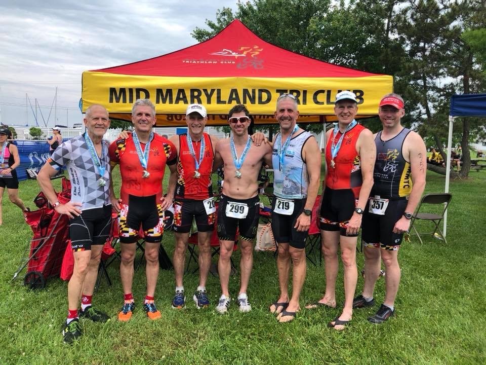 MMTC Tents Mid Maryland Triathlon Club